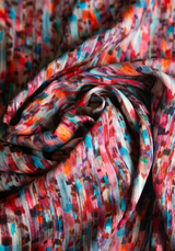 Tissu popeline de viscose imprimée Fever - Plusieurs coloris - Maison Fauve