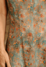 Tissu popeline de viscose imprimée Ghost Flower - Plusieurs coloris - Maison Fauve