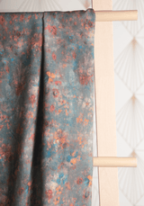 Tissu popeline de viscose imprimée Ghost Flower - Plusieurs coloris - Maison Fauve