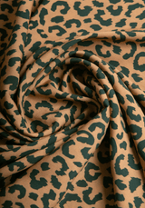 Tissu popeline de viscose imprimée Léo - Plusieurs couleurs - Maison Fauve