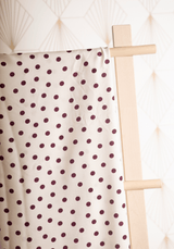 Tissu popeline de viscose imprimée Lunares - Plusieurs coloris - Maison Fauve