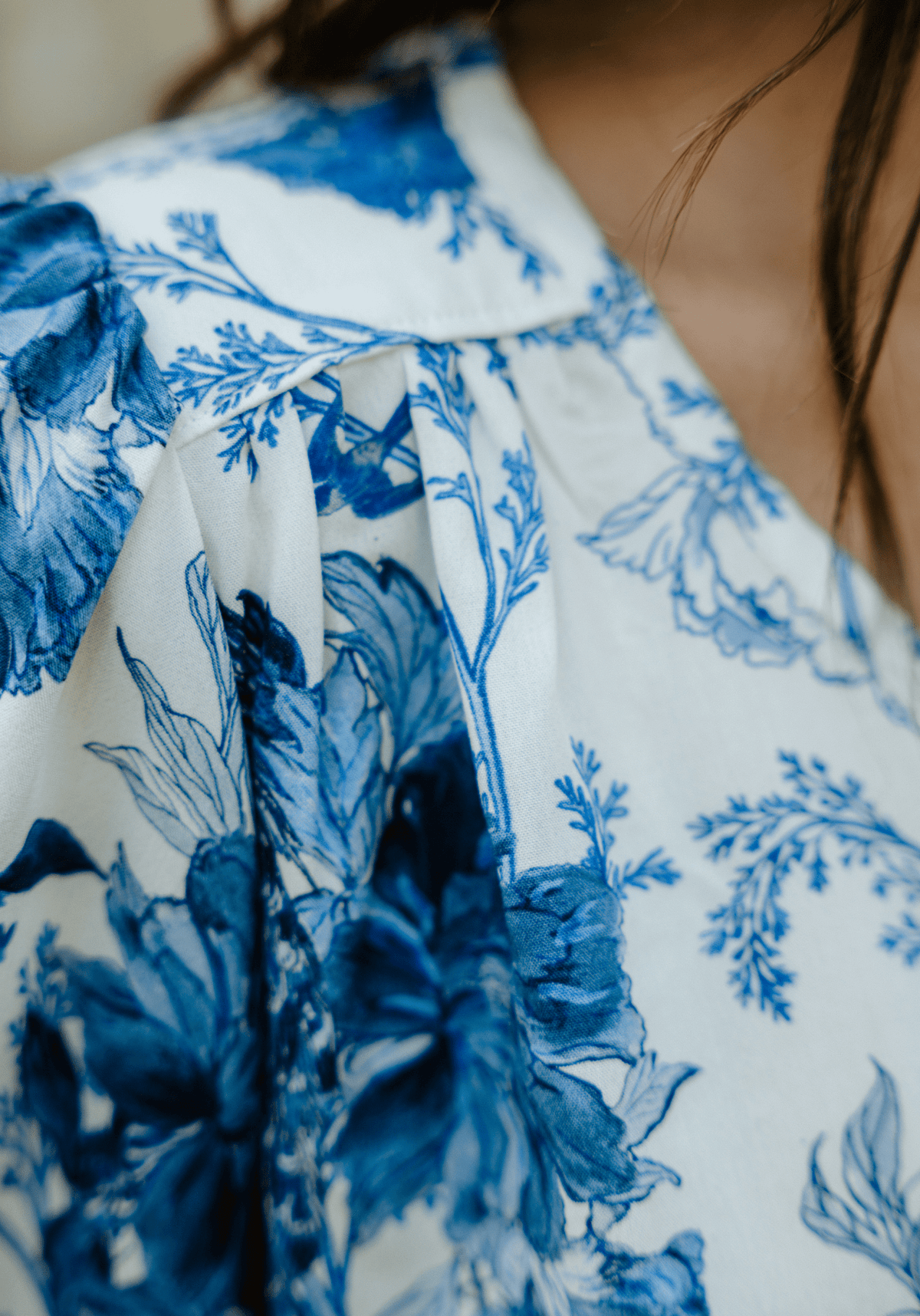 Tissu popeline de viscose imprimée Manifesto - Plusieurs coloris - Maison Fauve
