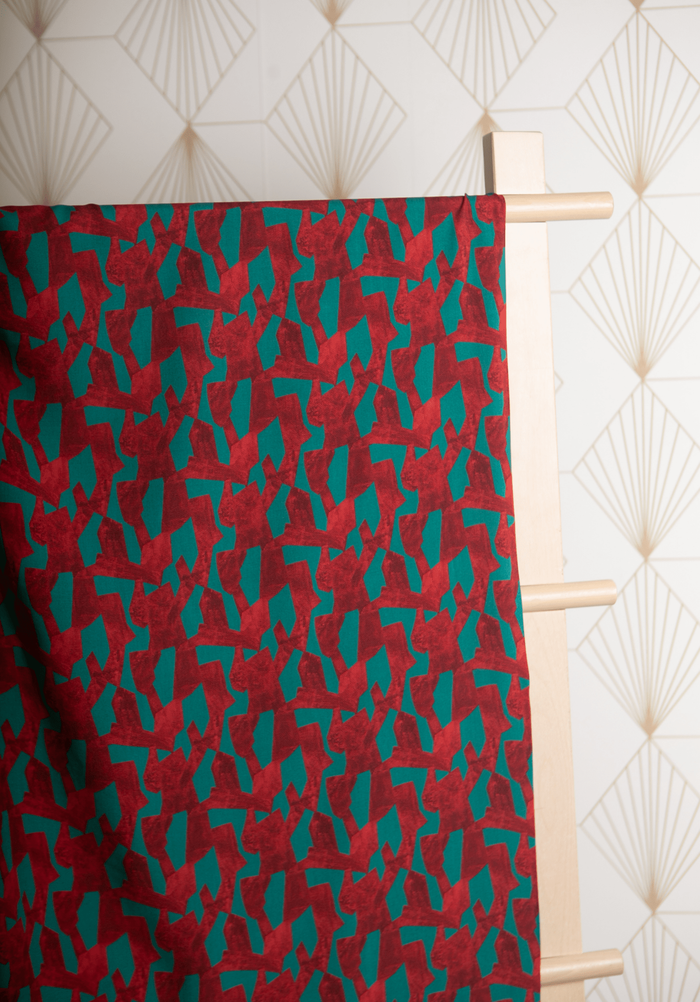 Tissu popeline de viscose imprimée Pietra - Plusieurs coloris - Maison Fauve