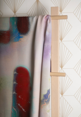 Tissu crêpe de viscose imprimée Graffiti - 2 coloris