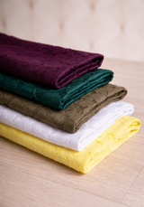 Tissu dentelle florale Daphné - Plusieurs coloris