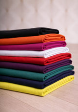 Plain viscose twill fabric - Multiple colors
