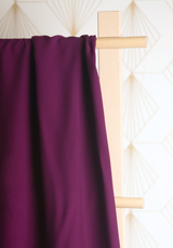 Tissu sergé de viscose uni - Plusieurs coloris