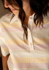 Tissu jacquard de viscose léger Sorbet - par 10 cm