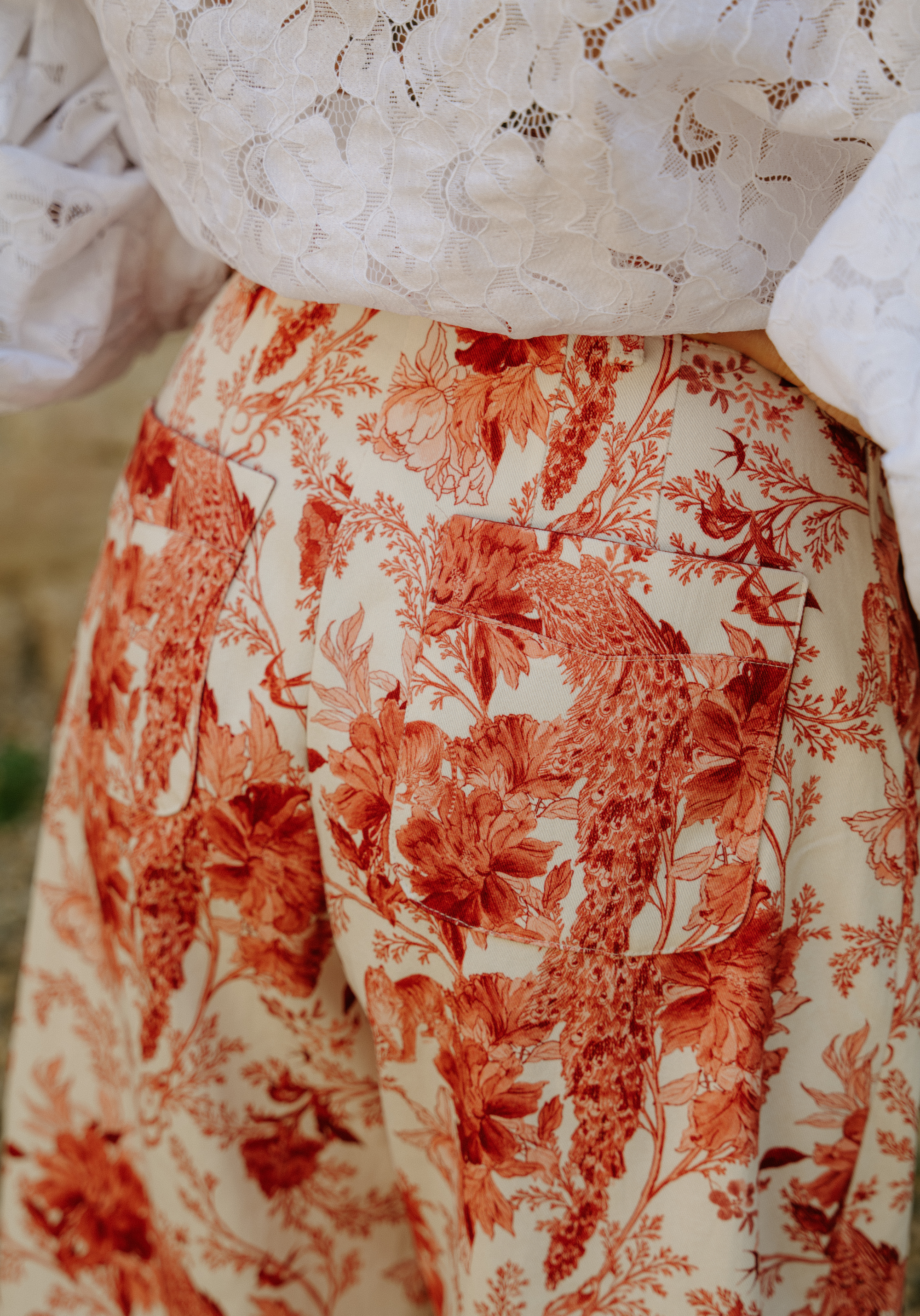 Manifesto printed cotton gabardine fabric - Several colours
