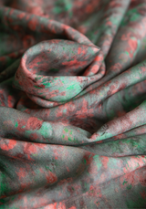 Tissu popeline de viscose imprimée Ghost Flower - Plusieurs coloris