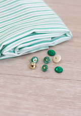 Tissu jacquard de viscose rayé - VARSITY - plusieurs coloris