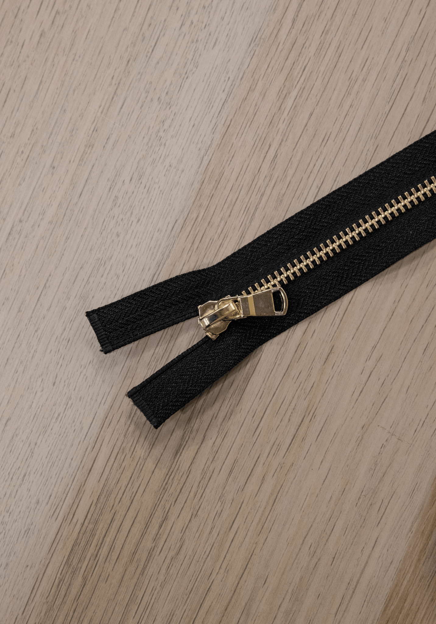 Zip 45 cm séparable pour veste et blouson - Plusieurs coloris - Maison Fauve