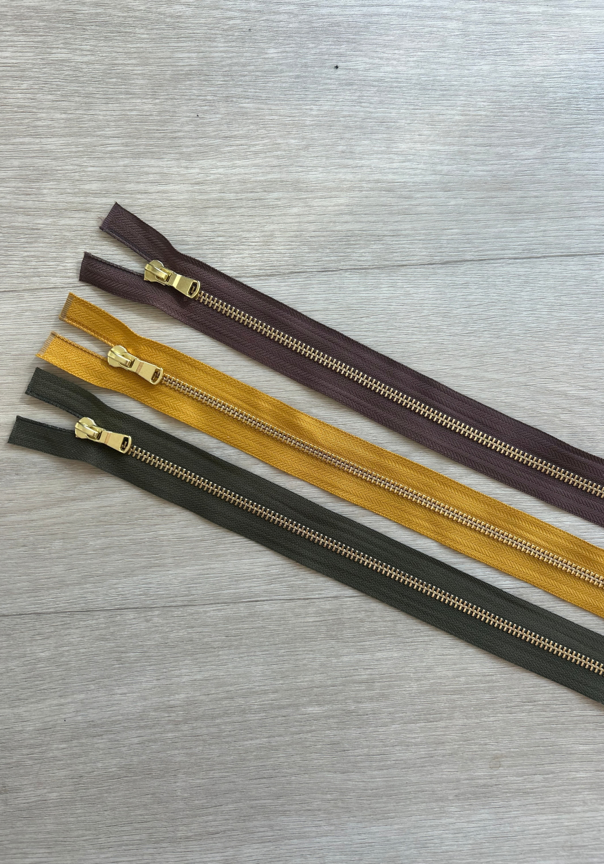 Zip 45 cm séparable pour veste et blouson - Plusieurs coloris