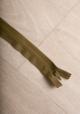 Zip invisible 40 cm - Plusieurs coloris