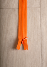Invisible zip 40 cm - Several colors