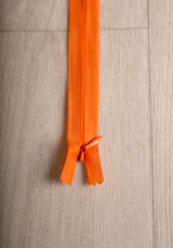 Zip invisible 40 cm - Plusieurs coloris