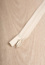 Invisible zip 40 cm - Several colors