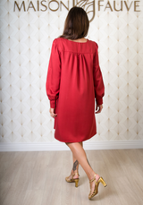 patron robe hiver lauren maison fauve