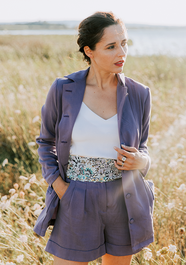 Ceinture en tissus top femme