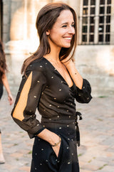 Patron couture robe portefeuille longue Tamara / PDF (A4, A3, A0, US Letter) – Tailles 34 à 56 – Cadres, Calques par Taille, Vidéoprojection