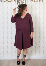 patron combinaison fluide femme maison fauve