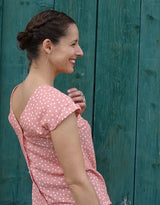 Patron couture robe, top Leaf / PDF (A4, A3, A0, US Letter) – Tailles 34 à 56 – Cadres, Calques par Taille, Vidéoprojection