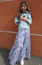 Patron couture jupe fille Miss Ivy / PDF (A4, A3, A0, US Letter) - Cadres, Calques par Taille, Vidéoprojection