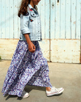 Patron couture jupe fille Miss Ivy / PDF (A4, A3, A0, US Letter) - Cadres, Calques par Taille, Vidéoprojection