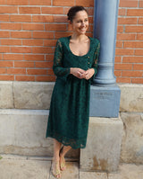 Patron couture robe, blouse encolure carrée Sybil / PDF (A4, A3, A0, US Letter) - Cadres, Calques par Taille, Vidéoprojection