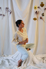 Keats Blouse Sewing Pattern / PDF (A4, A3, A0, US Letter) - Frames, Layers by Size, Video Projection