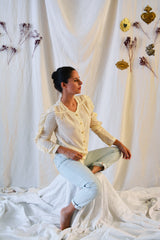 Keats Blouse Sewing Pattern / PDF (A4, A3, A0, US Letter) - Frames, Layers by Size, Video Projection