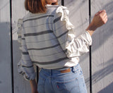 Keats Blouse Sewing Pattern / PDF (A4, A3, A0, US Letter) - Frames, Layers by Size, Video Projection