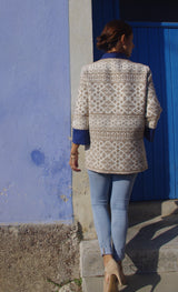 Patron couture veste Sable / PDF (A4, A3, A0, US Letter) – Tailles 34 à 56 – Cadres, Calques par Taille, Vidéoprojection