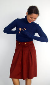 Suzie skirt sewing pattern / PDF (A4, A3, A0, US Letter) - Frames, Layers by Size, Video projection