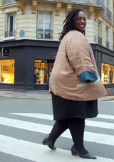 Patron couture veste Sable / PDF (A4, A3, A0, US Letter) – Tailles 34 à 56 – Cadres, Calques par Taille, Vidéoprojection