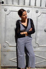 Sailor overalls sewing pattern / PDF (A4, A3, A0, US Letter) - Frames, Layers by Size, Video Projection