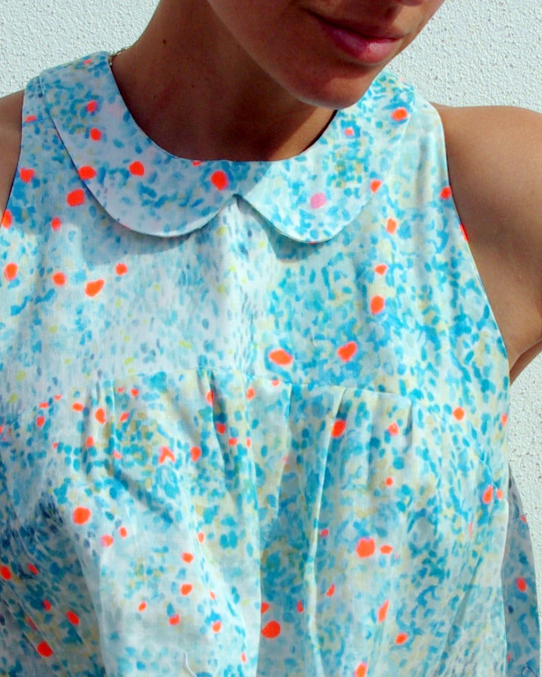 Patron couture blouse, top Panama / PDF (A4, A3, A0, US Letter) - Cadres, Calques par Taille, Vidéoprojection