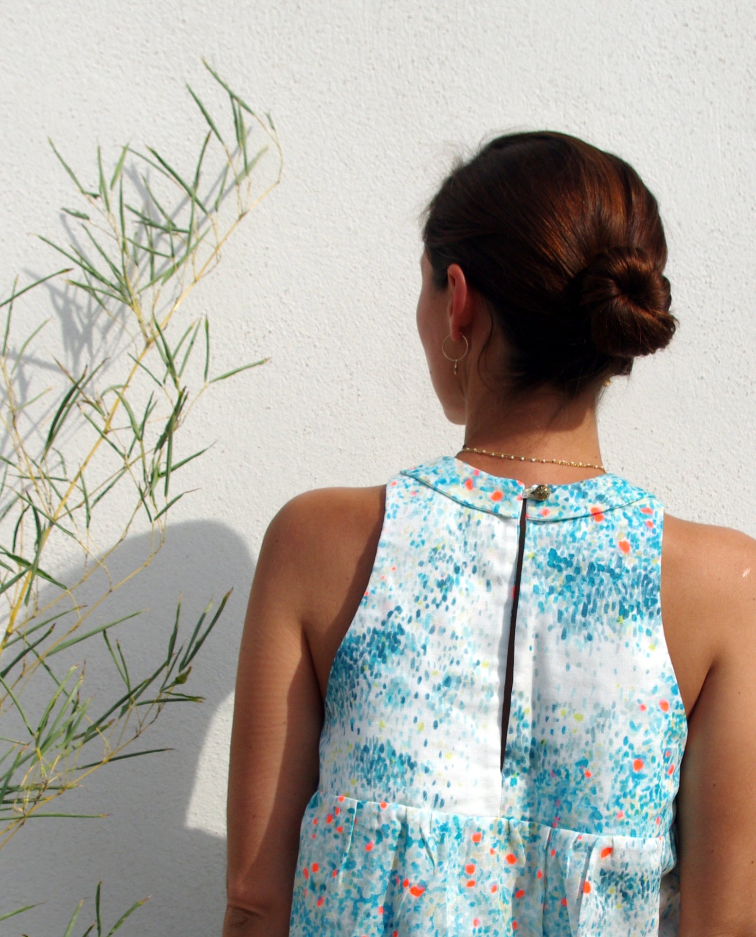 Patron couture blouse, top Panama / PDF (A4, A3, A0, US Letter) - Cadres, Calques par Taille, Vidéoprojection