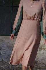 Sonia long dress pattern / PDF (A4, A3, A0, US Letter) - Frames, Layers by Size, Video projection