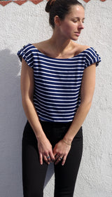 Patron couture top Sirocco / PDF (A4, A3, A0, US Letter) - Cadres, Calques par Taille, Vidéoprojection