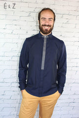 Patron couture chemise homme Sparrow / PDF (A4, A3, A0, US Letter) - Cadres, Calques par Taille, Vidéoprojection