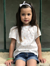 Miss Zenith Girls' Blouse Sewing Pattern / PDF (A4, A3, A0, US Letter) - Frames, Layers by Size, Video Projection