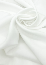 Plain white tencel fabric