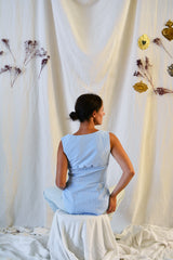 Sewing pattern dress, top with scallops Bloom / PDF (A4, A3, A0, US Letter) - Frames, Layers by Size, Video projection