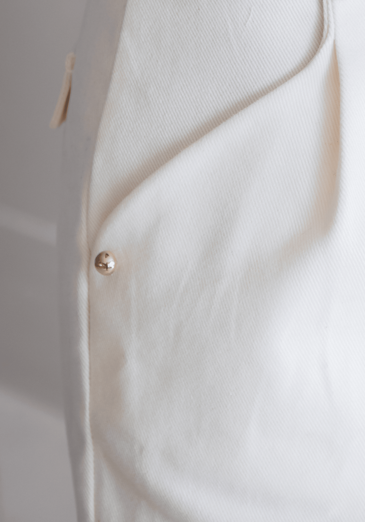 Bouton bijoux or clair - Maison Fauve
