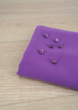 Bouton à coudre en nacre Wink Glossy 10 mm - Plusieurs couleurs
