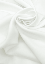 COUPON 250 cm - Tissu tencel uni blanc - Maison Fauve