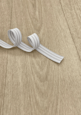 Élastique souple pour ceinture de short ou pantalon – Blanc – Largeur 2 cm - Maison Fauve