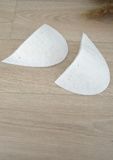 Paire d'épaulettes ouate manche montée