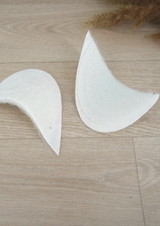 Paire d'épaulettes ouate manche montée